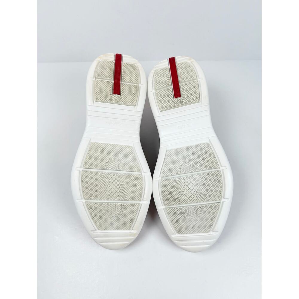 Size 9.5UK/10.5US - Prada Americas Cup Red Silver - Picture 7 of 8